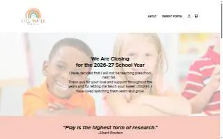 Still Water Preschool website