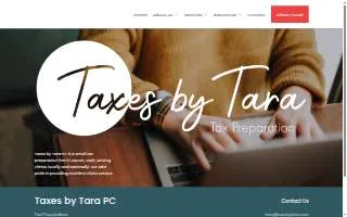 Taxes by Tara of Syracuse website