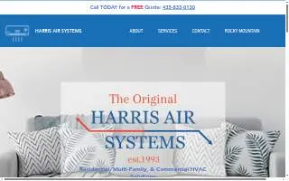Harris Air Systems website