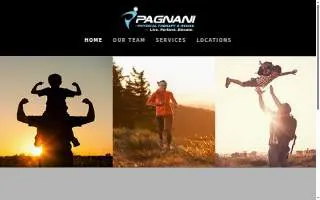 Pagnani Physical Therapy website