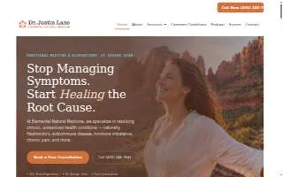 Elemental Natural Medicine Acupuncture St George Utah website