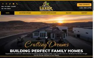 Luxor Construction, Inc. website