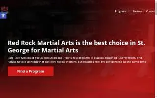 Red Rock Martial Arts website