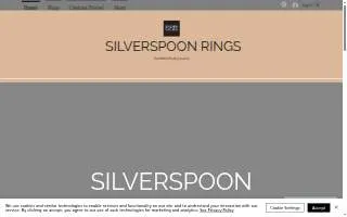 Silverspoon Rings website