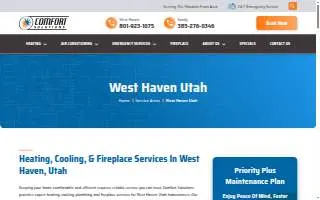 Comfort Solutions website