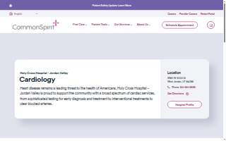 CommonSpirit Cardiology Jordan Valley