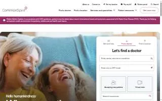 CommonSpirit Primary Care West Jordan website