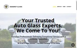 Deseret Glass of West Jordan website