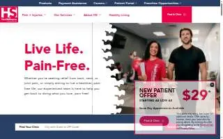 HealthSource Chiropractic of West Jordan website