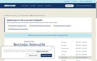 Healthy Eyes For Life, now part of MyEyeDr. website