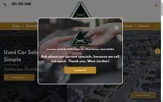 Utah Auto Sales website