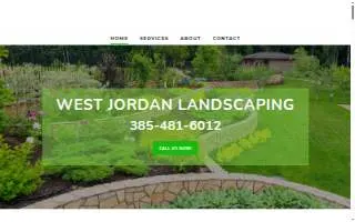 West Jordan Landscaping website