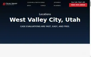 Craig Swapp & Associates of West Valley City website
