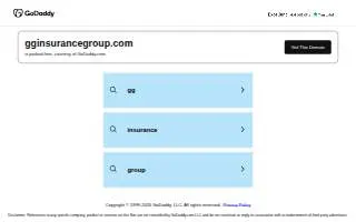 G & G Insurance Group website