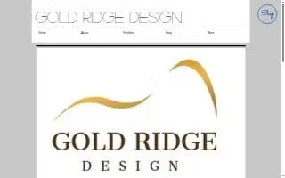 Gold Ridge Design website