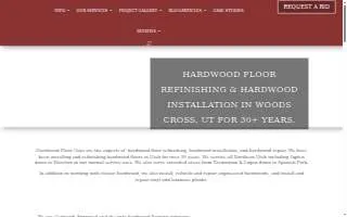 Hardwood Floor Guys Inc website