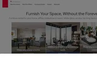 CORT Furniture Outlet of Alexandria website