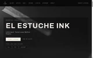 El Estuche Ink website