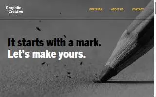 Graphite Creative of Alexandria website