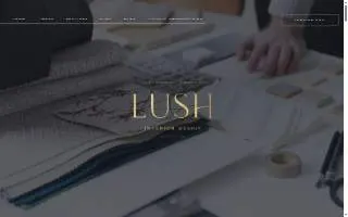Lush Interior Design LLC of Alexandria website