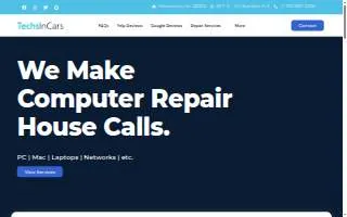 Techs In Cars website