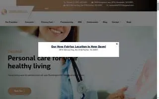 Annandale Primary Care website