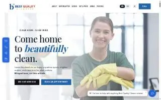 Best Quality Cleaner Services website