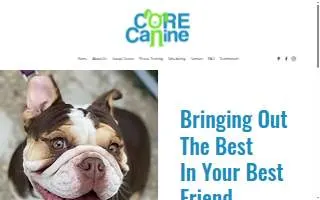 Core Canine of Annandale website