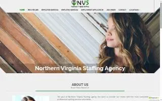 Northern Virginia Staffing, Inc. of Annandale website