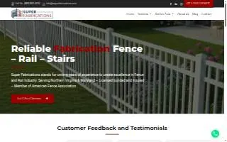 Super Fabrications of Annandale website