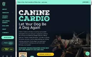 Canine Cardio website