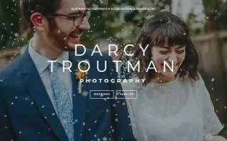 Darcy Troutman Photography website