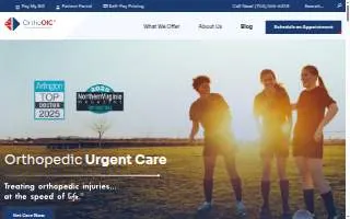 Ortho OIC Orthopedic Immediate Care website