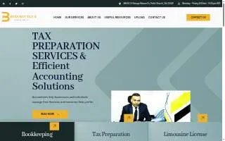 Bezaneh Tax & Consulting LLC website
