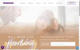 PrideStaff of Bailey's Crossroads website