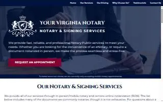 Your Virginia Notary website