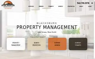 River Mountain Properties, LLC of Blacksburg website
