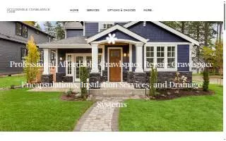 Affordable Crawlspace Care website