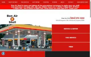 Bon Air Shell website