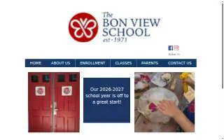 Bon View School For Early Education website