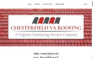 Chesterfield VA Roofing website