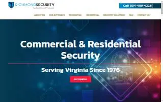 Richmond Security website