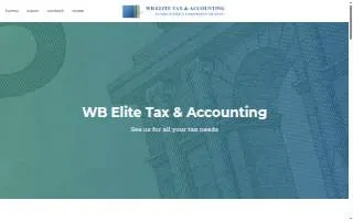 WB Elite Tax & Accounting of Bon Air website