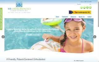 WB Orthodontics PLLC of Bon Air website