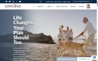 Concord Wealth Partners website