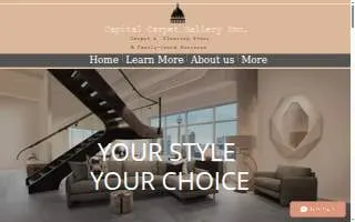 Capital Carpet Gallery Inc. website