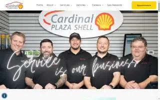 Cardinal Plaza Shell website