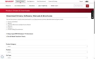 Sharp Detail website