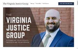The Virginia Justice Group of Burke website