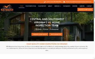 Bateman Home Inspections, LLC website